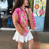 Patchwork Quilted Jacket