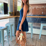 Cowgirl Charm Denim Mini Dress