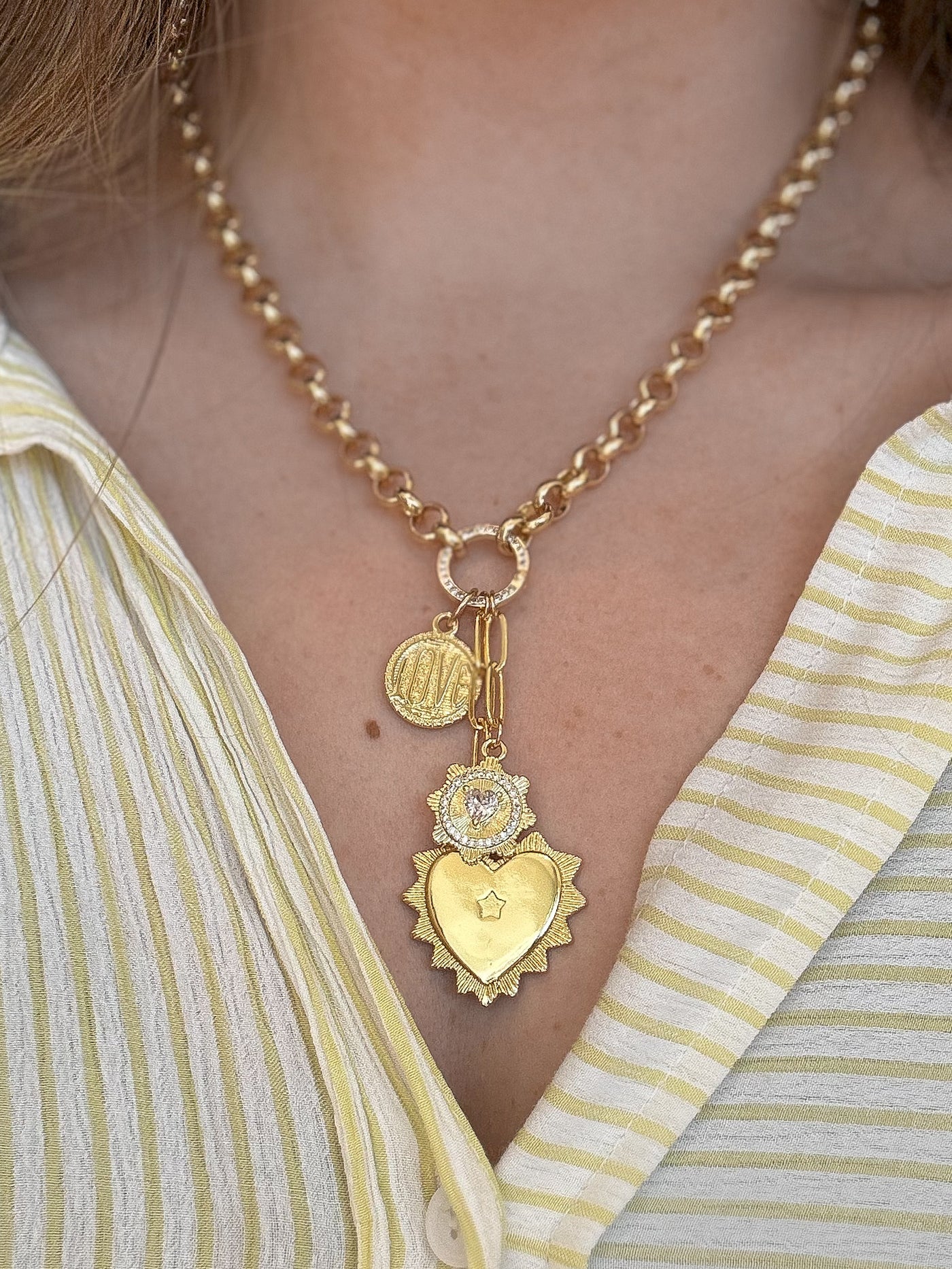 All The Hearts Necklace