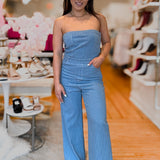 Locals Only Denim Jumpsuit