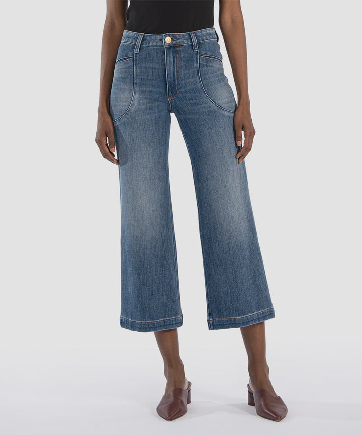Firefly charm silk pants - Olive