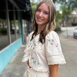 Sivan Cream Blouse