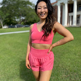 Carpe Diem Short - Hibiscus