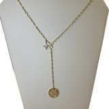 Watch Me Whip Necklace - 2 Charms