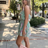 Desert Rose Ruffle Romper