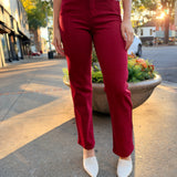 Sutton High Waist Classic Straight Leg Jeans