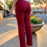 Sutton High Waist Classic Straight Leg Jeans