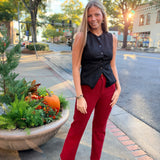 Sutton High Waist Classic Straight Leg Jeans