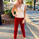 Sutton High Waist Classic Straight Leg Jeans