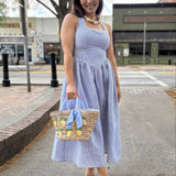 Bluebell Breeze Midi Dress