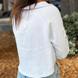 So Fly Henley Layer Coddy- White