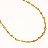 Isla Dainty Flower Chain Necklace