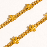 Isla Dainty Flower Chain Necklace