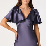 Jamie Dress - Steel Blue