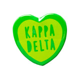 Sorority Sweet Heart Button
