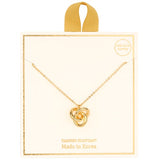 Eternal Bond Knot Necklace