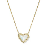 Dolly Parton Patchwork Ari Heart Short Pendant Necklace