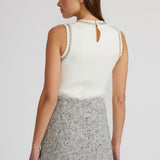 Giana Crystal Trim Top