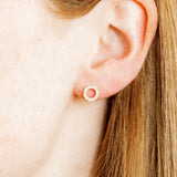 Screwback Stud Earrings - Lainey Gold