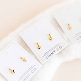 Screwback Stud Earrings - Millie Heart