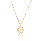 Eternal Grace Waterproof Cross Necklace