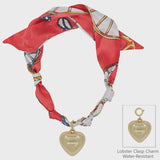 Love in Motion Scarf Necklace