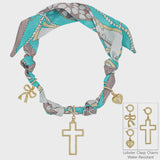 Coastal Faith Scarf Necklace