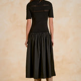 Midnight Muse Knit Midi Dress