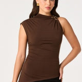 Mindy Top - Brown