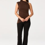 Mindy Top - Brown