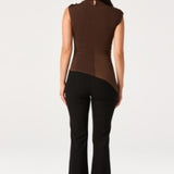 Mindy Top - Brown