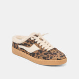 Dolce Vita Notice Slide Plush - Leopard Printed Suede