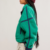 Mountain High 1/2 Zip - Green Glow