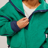 Mountain High 1/2 Zip - Green Glow