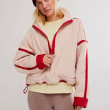 Mountain High 1/2 Zip - Ballet Slipper Combo