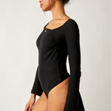 On A Cloud Bodysuit - Black