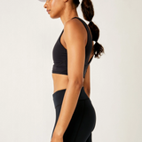 Never Better Crop Cami - Black