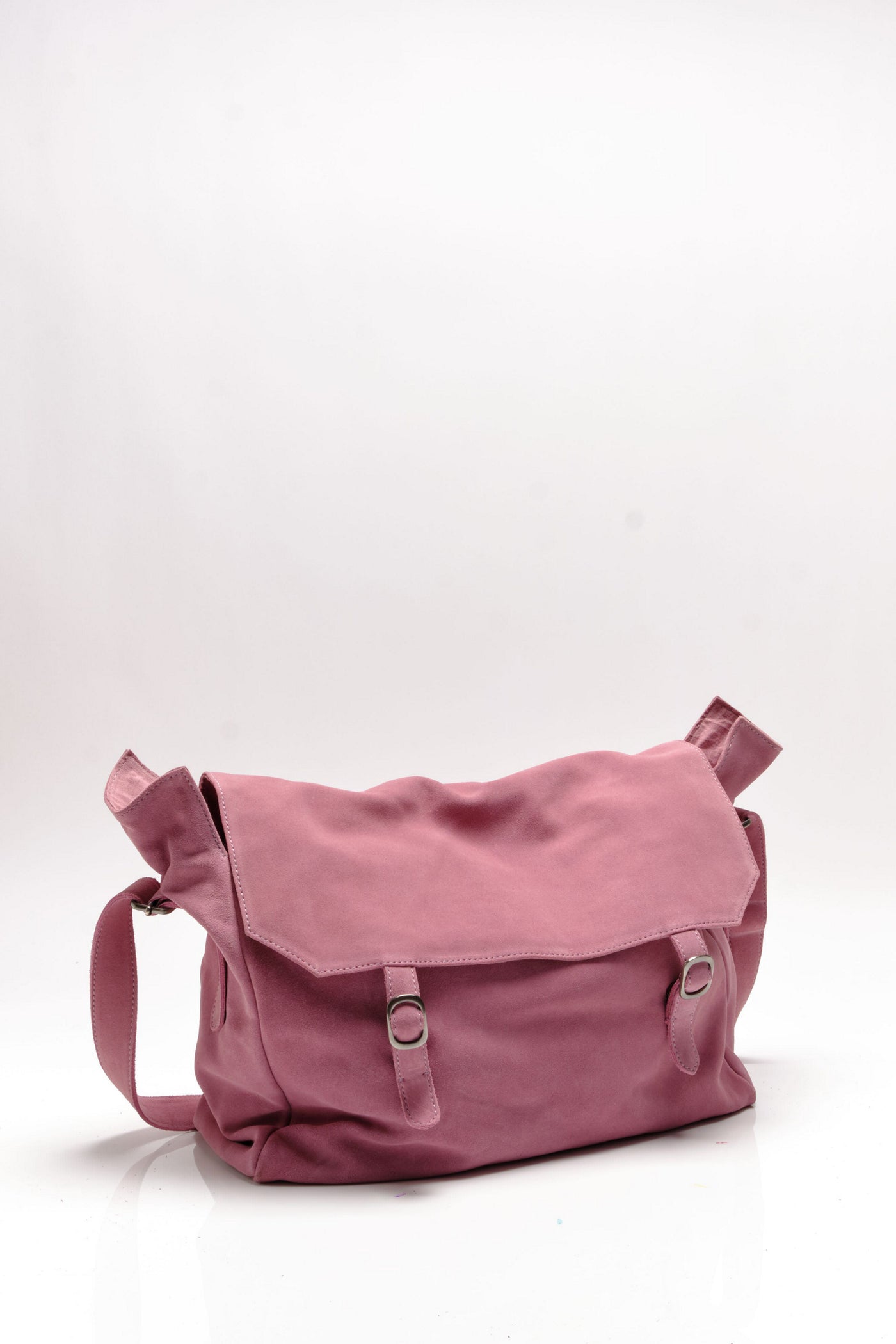 Zahara Suede Messenger - Orchid