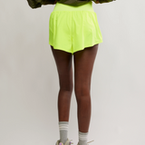 Carpe Diem Short - Highlighter Yellow