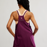 Hot Shot Mini Dress - Black Cherry