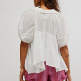 Sunray Babydoll Blouse