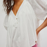 Sunray Babydoll Blouse