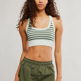 Go to Stripe Bra - Frosty Combo