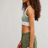 Go to Stripe Bra - Frosty Combo