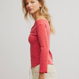 Gia Eyelet Top