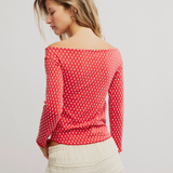 Gia Eyelet Top