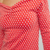 Gia Eyelet Top