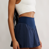 Swing of Things Skort - Navy
