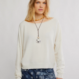 See Me Pullover - White Combo