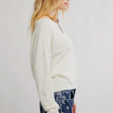 See Me Pullover - White Combo